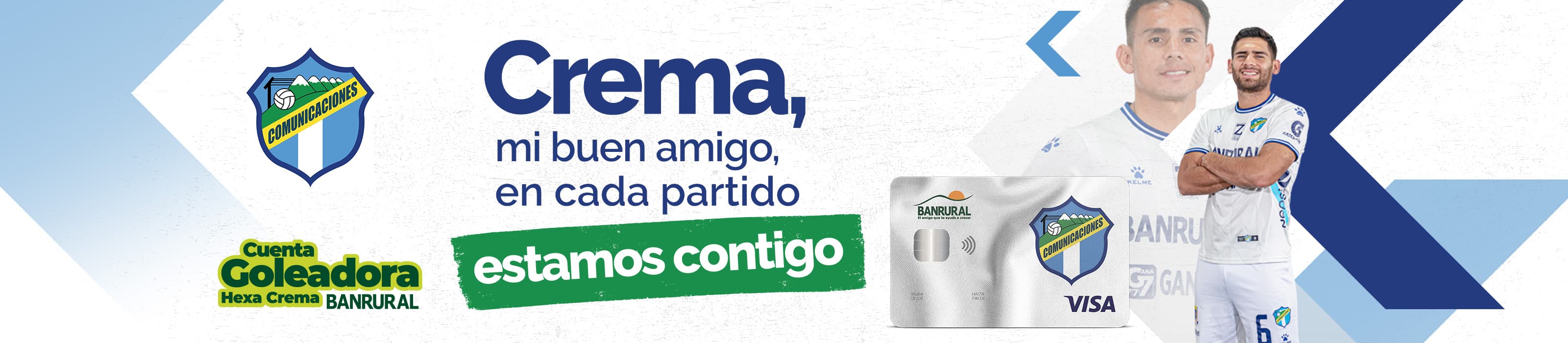 Tarjeta Débito Goleadora Hexa Crema