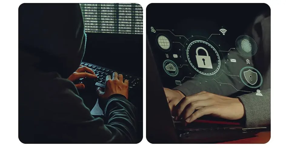 ingeniero codificando para la seguridad de la información
