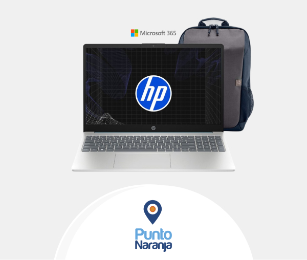 Punto Naranja Laptop HP 15 + Kit_W