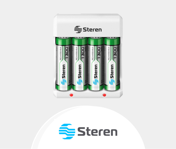Steren Cargador de Baterías_W