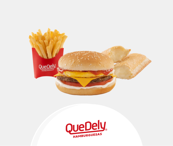 TLPromo_QUEDELY HAMBURGUESAS, Combo QUEDELY HAMBURGUESAS