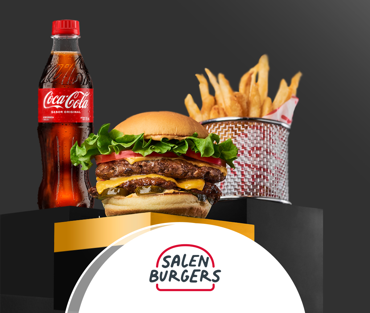 TLPromo_SALEN BURGERS, Menú SALEN BURGERS