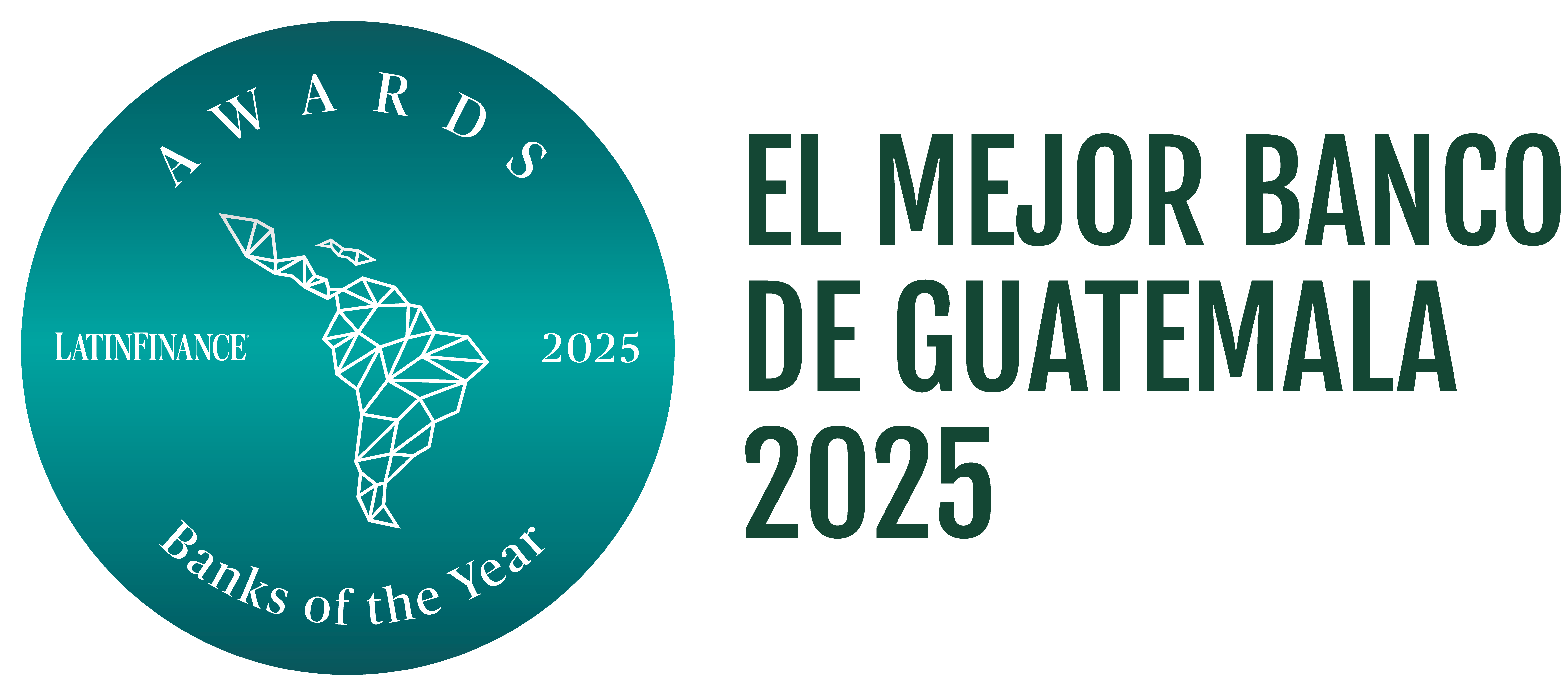 Latin Finance – Mejor banco de Guatemala 2025